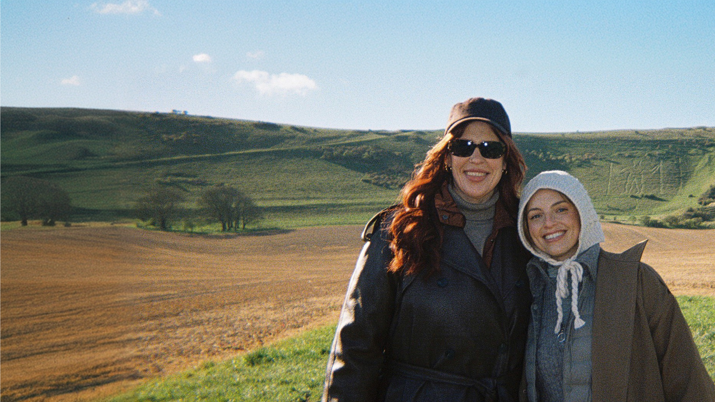 Tanja Marfo and Estée Lalonde smiling at the camera